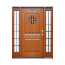 8 Panel with Center Arch Fiberglass Door